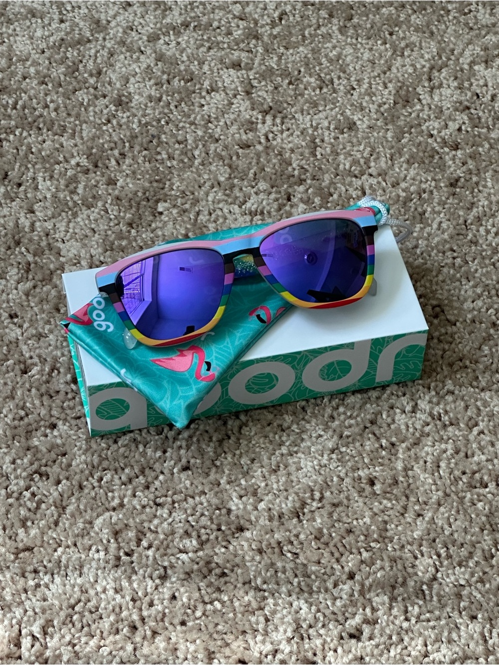 Goodr “I can see queerly now” Sunglasses